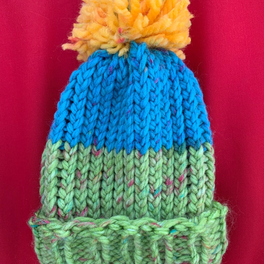 New Born Baby Pom Pom Beanie